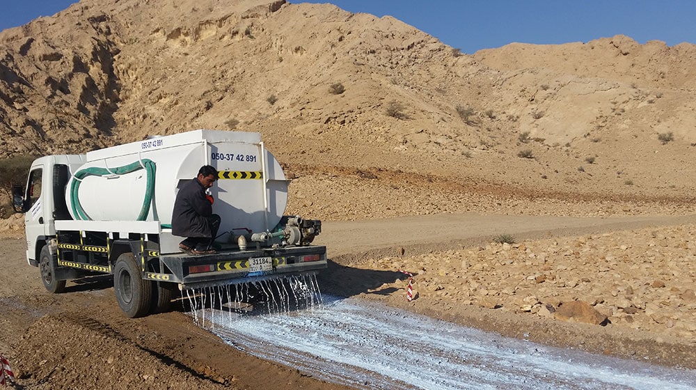 Spray-on roads to be used at UAE’s Mleiha Fort