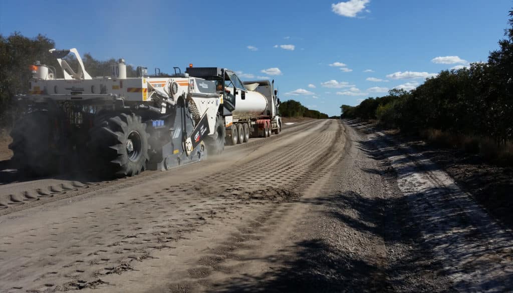 Decreasing stresses and improving results in pavement construction