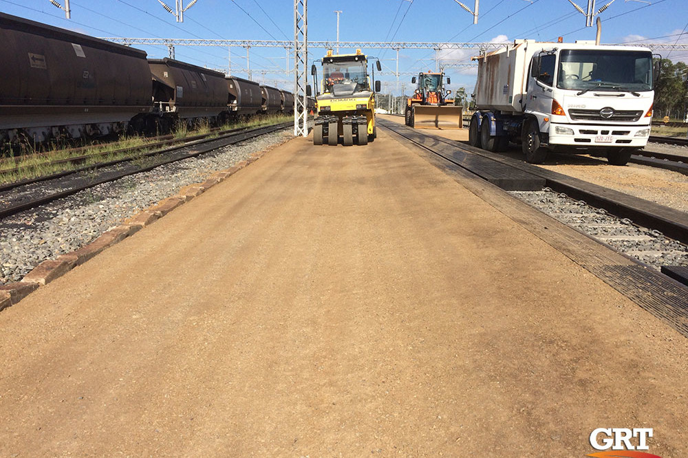 Heavy Rail Yard Dust Management