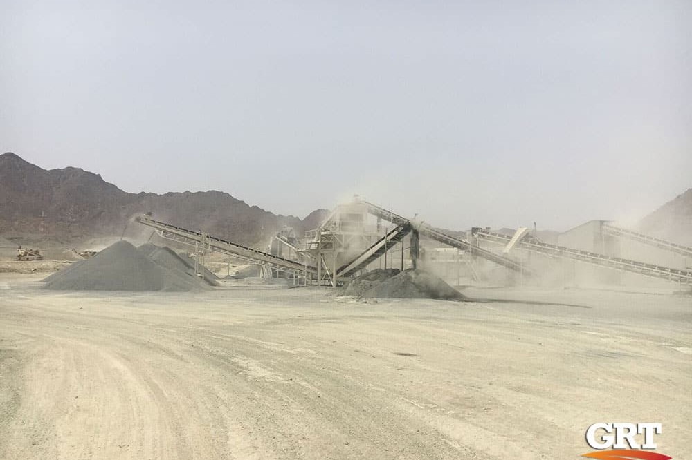 Dust from Mine site