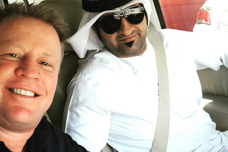 GRT Managing Director Troy Adams in UAE
