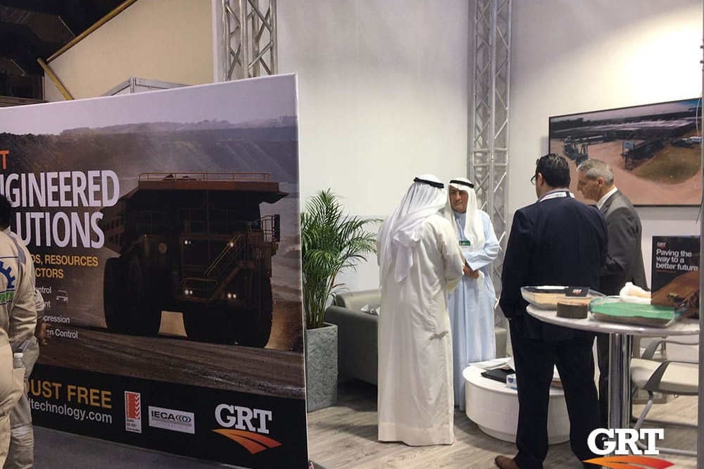 GRT Stall in Kuwait Trade Show