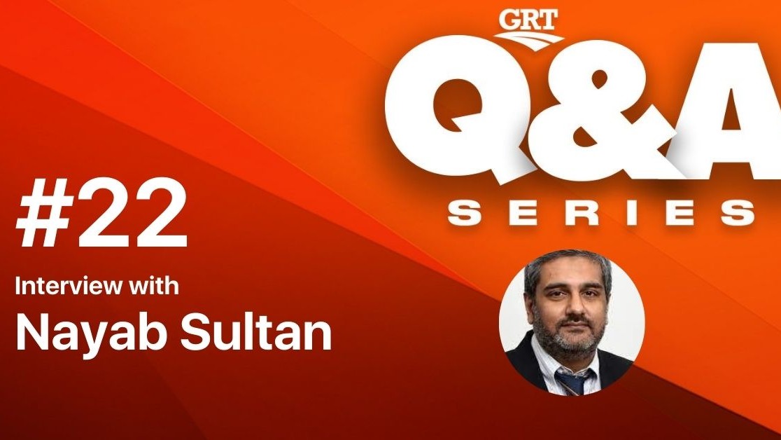 GRT Q&A with Nayab Sultan - Health, Safety and Environment Profession