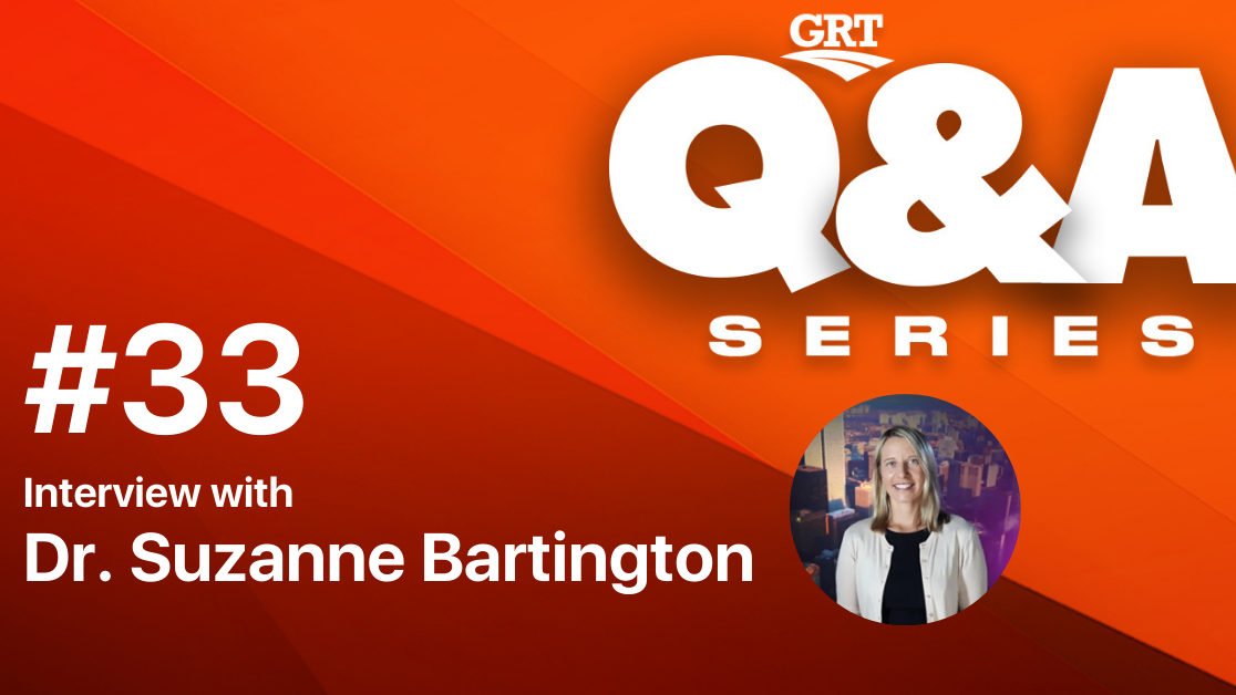 GRT Q&A-Dr.Suzanne-Bartlington