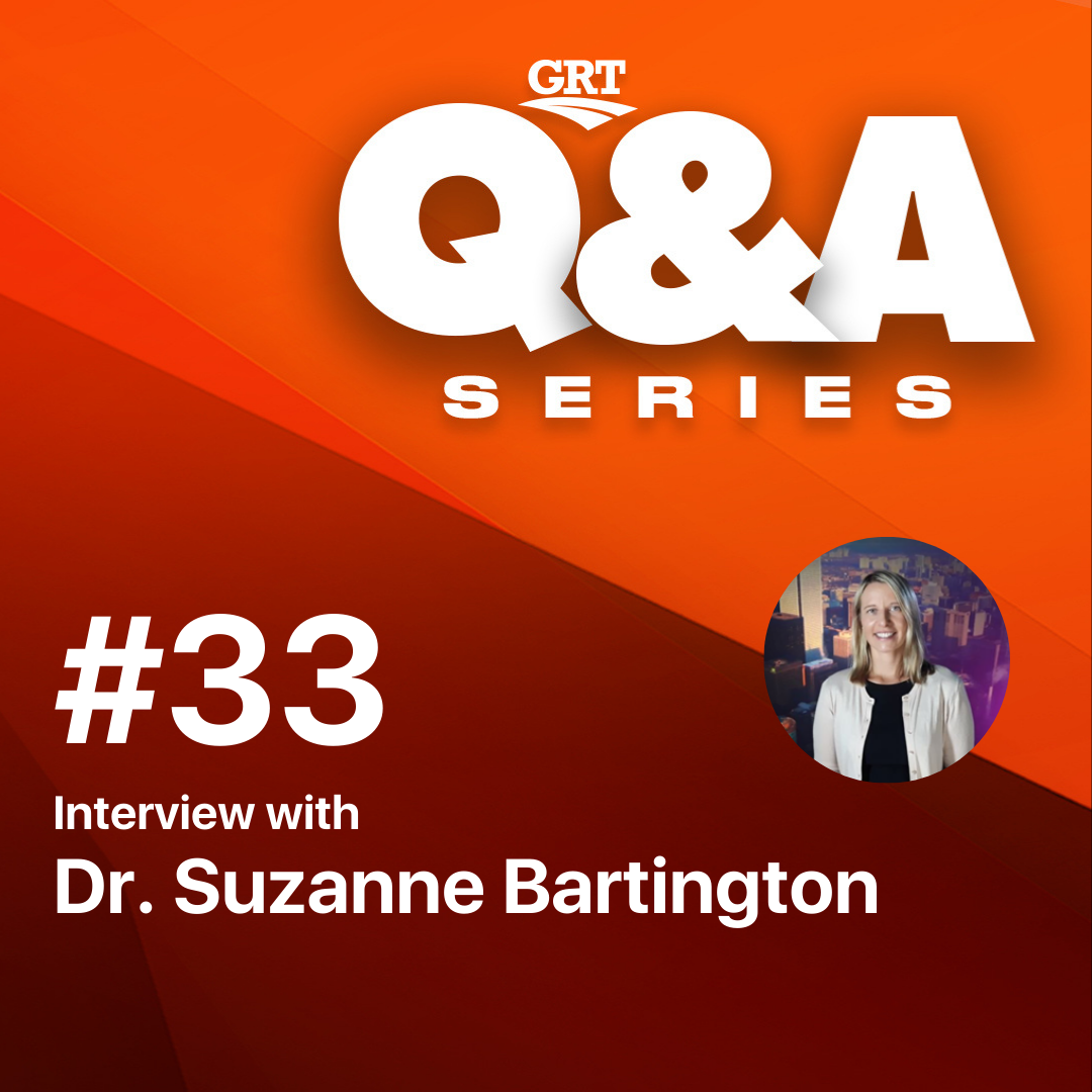 GRT Q&A-#33:dr.suzanne-bartington