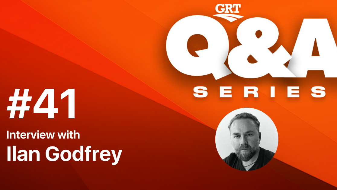 Q&;A series #41 : Interview with Ilan Godfrey