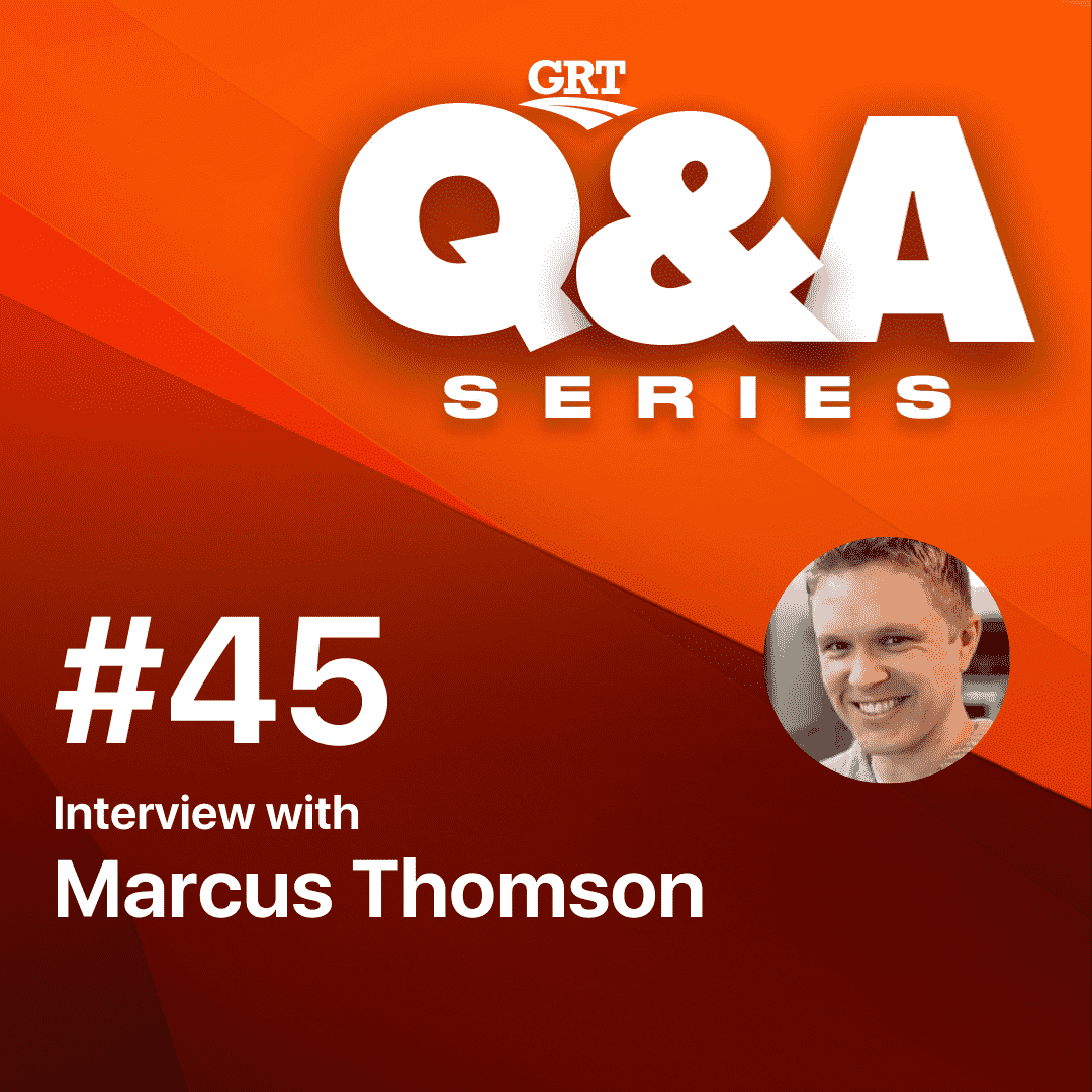 Conveyor maintenance system - GRT Q&A series with Marcus Thomson