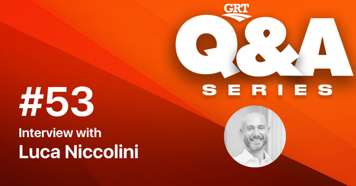 GRT Q&A Series #53: Interview with Luca Niccolini